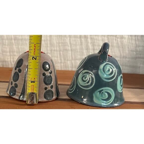 Artisan pottery, bells set of two - Picture 5 of 10